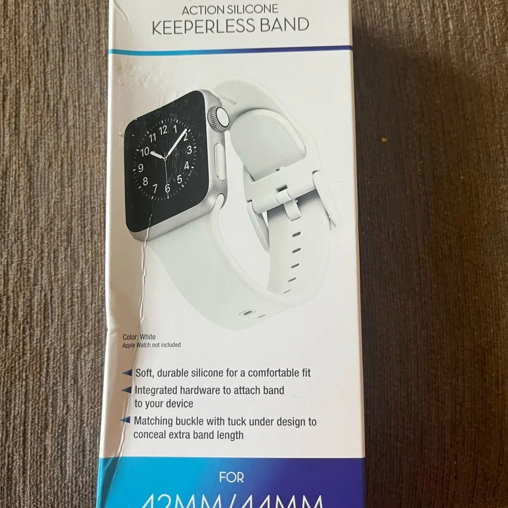 Action‎ Silicone Keeperless Band for 42MM/44MM APPKE watch